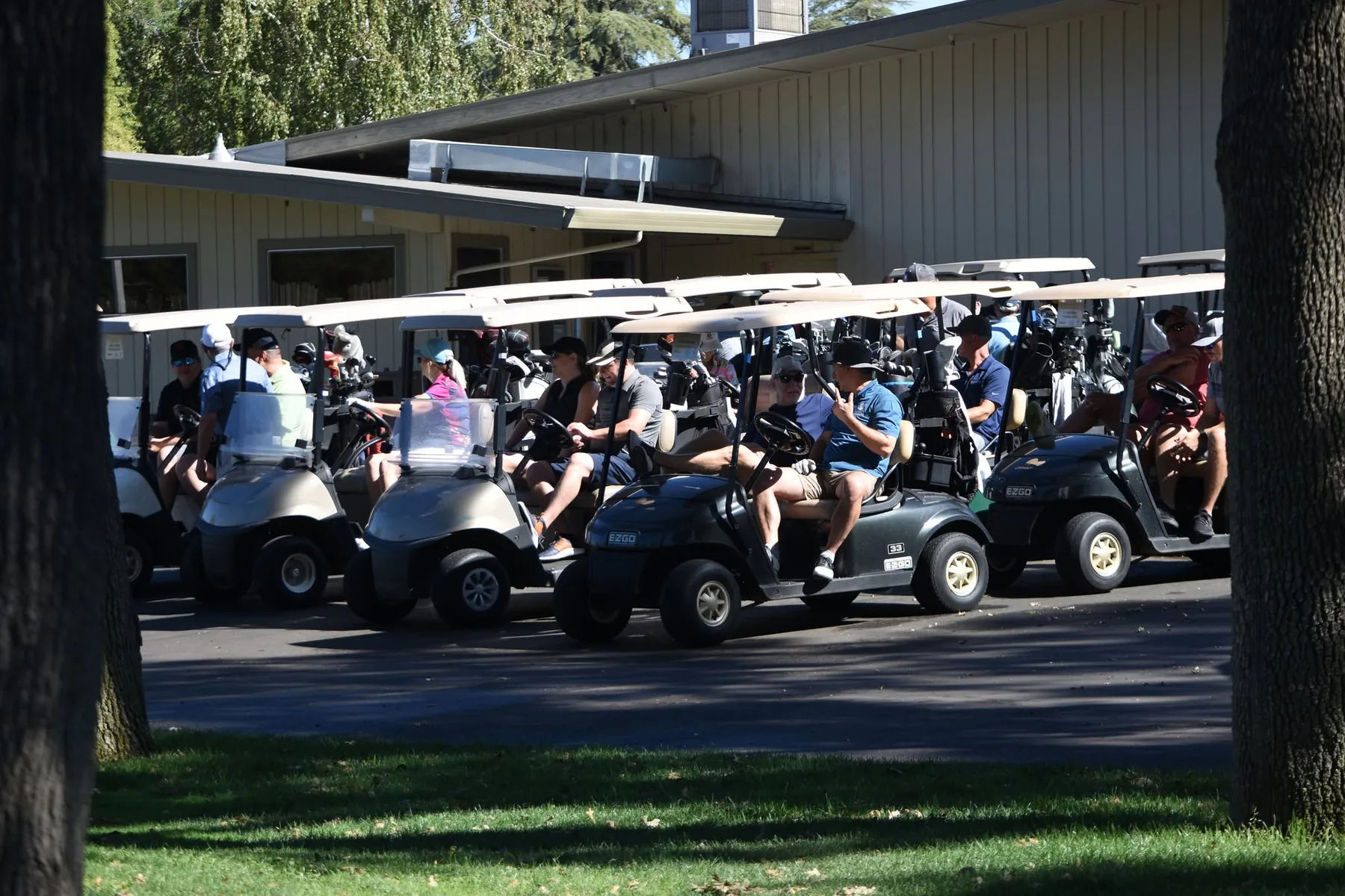 Ready to tee off
