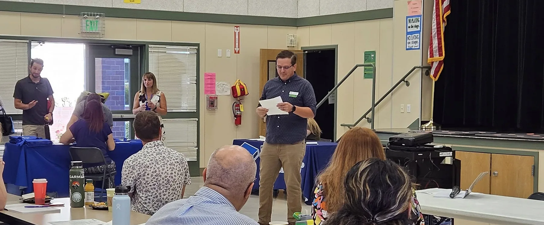 The Davis community at a Chamber Foundation welcome event